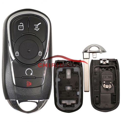 Chevrolet 5+1 buttons keyless key shell
