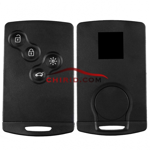 Renault Megane III keyless remote  key  with 7952 chip