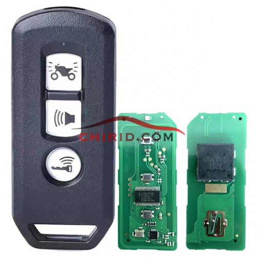 K77 Honda keyless motorcycle 3 buttons remote key with 47 chip and 433mhz