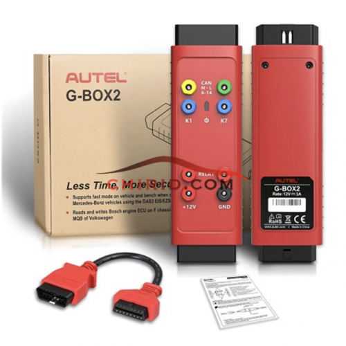 Autel GBOX2 G BOX 2 Accessories Tool For Mercedes Benz All Key Lost Used With Autel MaxiIM IM608/ IM508