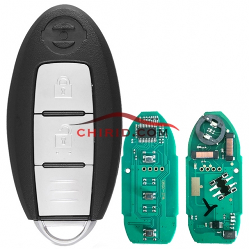 Nissan Micra 2 buttons remote key with 433.92mhz  ID46 chip /7952 chip FCCID: TWB1G662 / CWTWB1U825