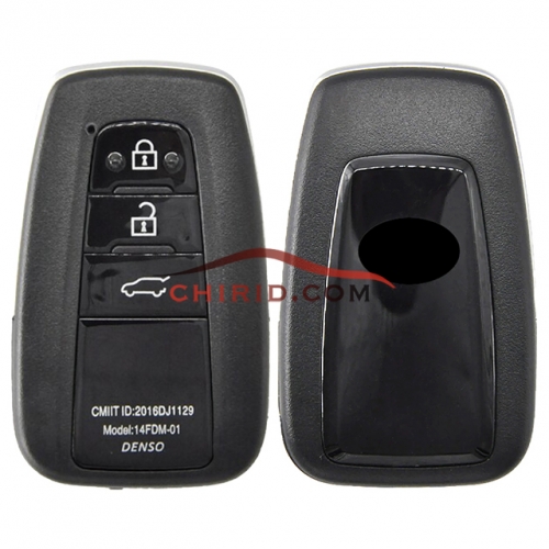 8990H-02050 Toyota Corolla 2019+ keyless 3 buttons 433.92mhz and 4A/ Hitag aes NCF29A chip remote key with SUV buttons  B2U2K2R