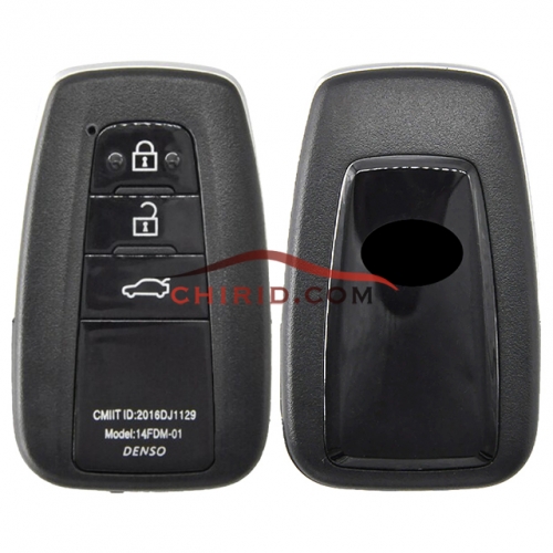 8990H-02050 Toyota Corolla 2019+ keyless 3 buttons 433.92mhz and 4A/ Hitag aes NCF29A chip remote key with car buttons  B2U2K2R