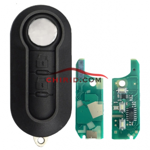 Fiat 2 button remote key Original  PCF7946-433mhz ASK model (Delphi BSI System)