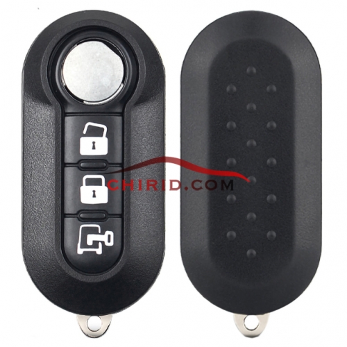 Fiat 3 button remote key Aftermarket  PCF7946-433mhz ASK model  (M.Marelli BSI System)