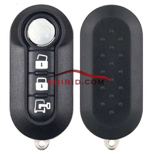 Fiat 3 button remote key Aftermarket  PCF7946-433mhz ASK model  (Delphi BSI System)