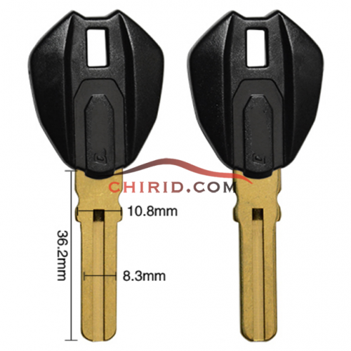 D-ucati  motorcycle key blank with short blade, please choose which color you need?