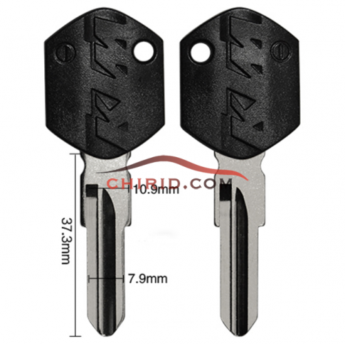 KTM motorcycle key shell with right blade, please choose which color you like