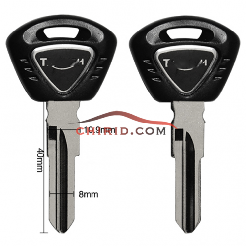 T-riumph 1050 T955 Street Triple 675 Tijger 800 motorcycle key shell with right blade please choose which color you need?