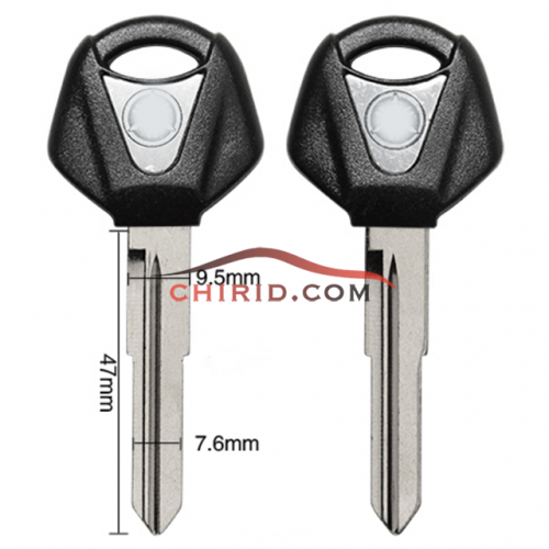 Yamaha motorcycle transponder key blank with right blade Please choose which color you like
