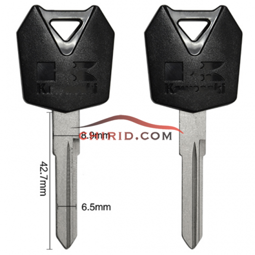 Kawasak Motorcycle key bank left blade Please choose which color you need?