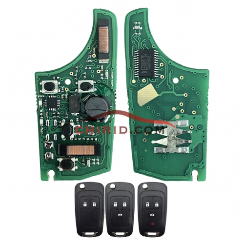 Chevrolet smart keyless remote key with 433MHZ and 7952 chip ,2;3;3+1button key, please choose which key shell in your need