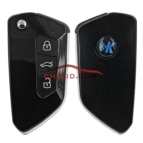 KD and DIY  3 button remote key  B33