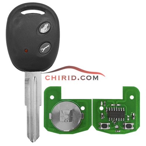 Model: RK950EUT PN: CE0678 Chevrolet Aveo 2009-2016 2 buttons remote key with ID48 chips and 433mhz