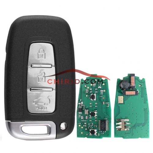 Hyundai 3 Button keyless 7952 chip remote key   434mhz