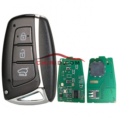 New Hyundai Santa Fe 3 button  keyless remote key with 434mhz with 46 chip PCF7945/7953