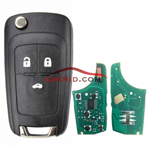 Aftermarket Opel 3 button remote key with 434mhz  5WK50079 95507070 chip GM(HITA G2) 7937E chip
