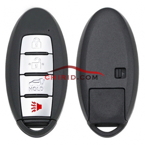 2014-2016 Nissan  Rogue 4 Buttons 4A Chip 433Mhz Continetal:S180144106  IC: 7812D-S180106 FCC ID: KR5S180144106