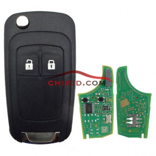 original  Vauxhall 2 button remote key with 434mhz  5WK50079 95507070 chip GM(HITA G2) 7937E chip