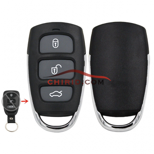 Hyundai 3 button remote key blank