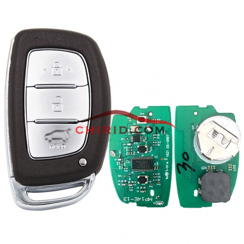 Hyundai keyless Smart 3 button remote key with Hitag3 47chip 433mhz FSK P/N : 95440-D3000   16/05/2015-2017 Years