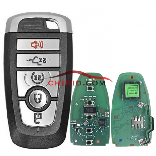 Ford keyless (Hitag Pro) ID49 chip 4+1buttons remote key with 902mhz