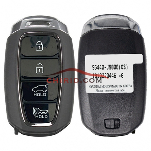 Original/Genuine 2018 Hyundai Kona Smart Keyless Entry 433MHz and ID47 chip/ HITAG3 Remote Key 95440-J9000