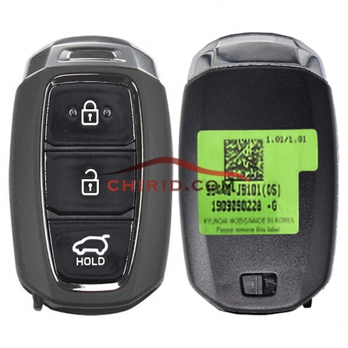 Original/Genuine Keyless Go Hyundai Kona 2020+ Smart Key, 3Buttons, 433MHz and 47chip 95440-J9101