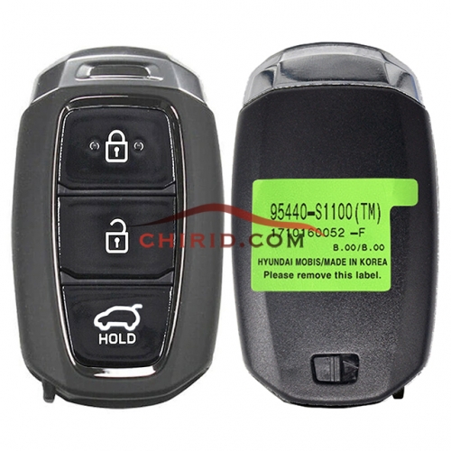 Original/Genuine Keyless-Go Hyundai Remote Smart Key FOB 433mhz and ID47 chip95440-S1100 (TM)