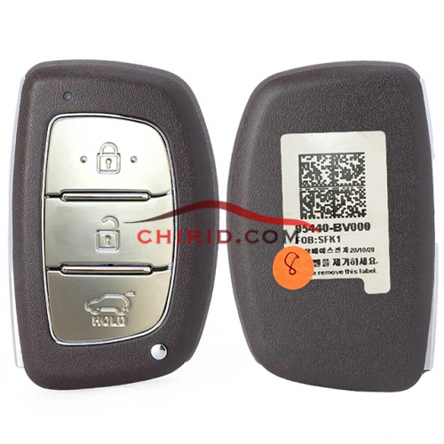 Genuine Hyundai Creta 2021 Smart Key Remote 3 Buttons 433MHz and ID47 chip/ HITAG3 FCCID:SYEC3FOB2003  95440-BV000