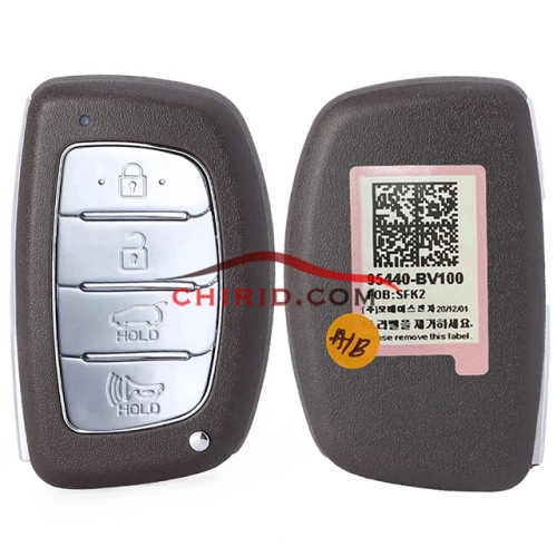 Genuine Hyundai Creta 2021 Genuine Smart Remote Key 4 Buttons 433MHz and ID47 chip/ HITAG3 95440-BV100