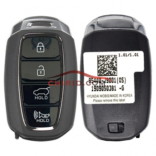 Origina/Genuine Hyundai Kona 2020 Keyless-Go Smart Remote Key 4 Buttons 433MHz and ID47 chip  95440-J9001