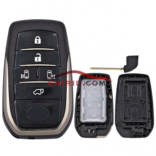Toyota 5 buttons key shell