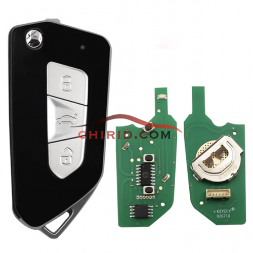 KD and DIY  3 button remote key  B34