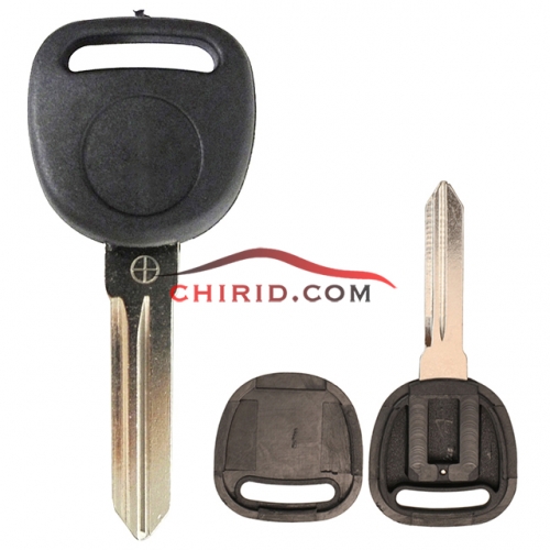 Chevrolet transponder key shell with left blade  no logo