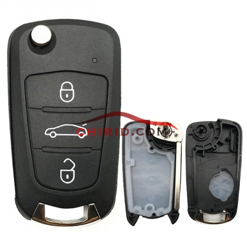 Great Wall C30 3 button remote key shell