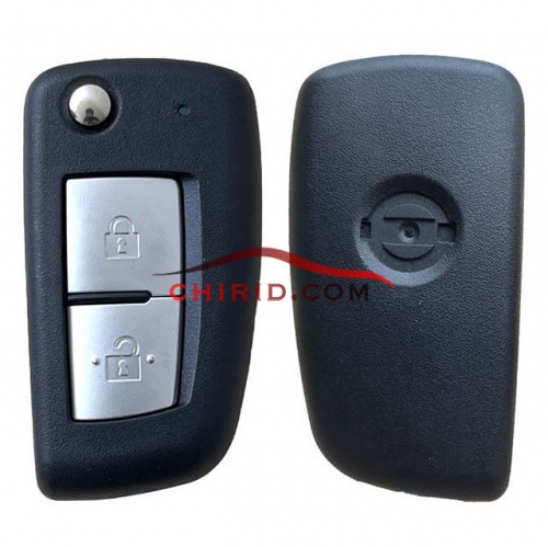 FCCID:TWB1U906 Aftermarket Nisssan 2 Button flip remote key 433MHZ ID46/PCF7961A chip