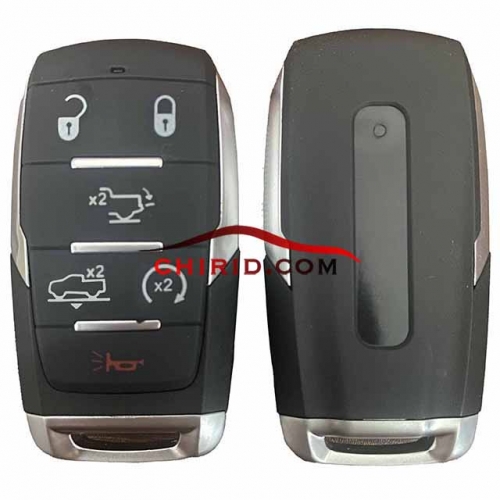 2019 Dodge RAM 1500 5+1buttons 433 Mhz remote key PCF7953M/HITAG AES/4A chip FCCID:GQ4-76T