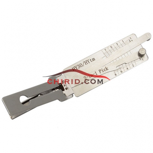 HY30 Lishi 2 in 1 decode and lockpick for Hyundai