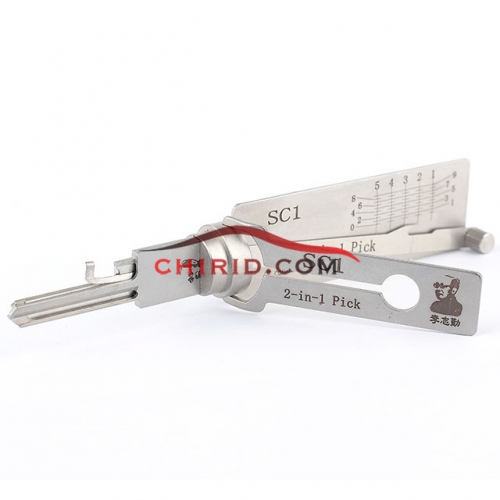 SC1 lishi 2 in 1 decode and lockpick for motorcycle