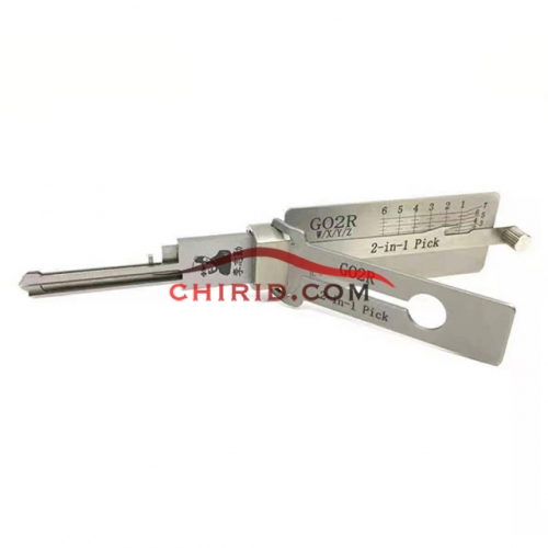 GO2R lishi 2 in 1 decode and lockpick for VW Golf