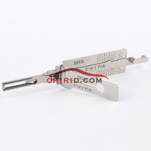 HAVAL lishi 2 in 1 decode and lockpick for New HAVAL H6 F7 F7X VV5 VV7