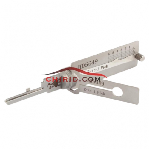 HD5649 lishi 2 in 1 decode and lockpick for Residential Lock