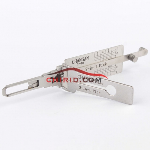 CHANGAN  lishi 2 in 1 decode and lockpick for Yidong. Yuexiang V7. Ruicheng. CX75.CX15 JAC Yueyue