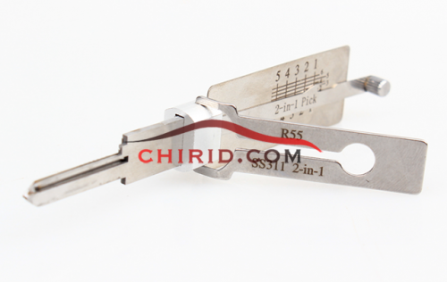 Original Lishi R55 SS311 2 in 1 decode and lockpick