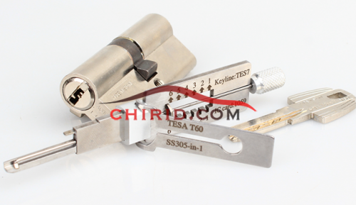 Original Lishi TESA T60 2 in 1 decode and lockpick