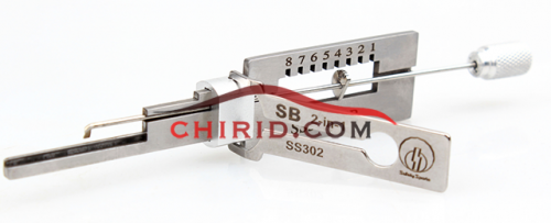 Original Lishi SB SS302 2 in 1 decode and lockpick