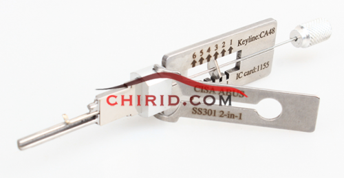 Original Lishi CISA ABUS 2 in 1 decode and lockpick