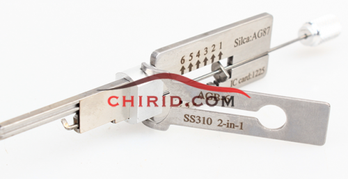 Original Lishi AGB-6 2 in 1 decode and lockpick