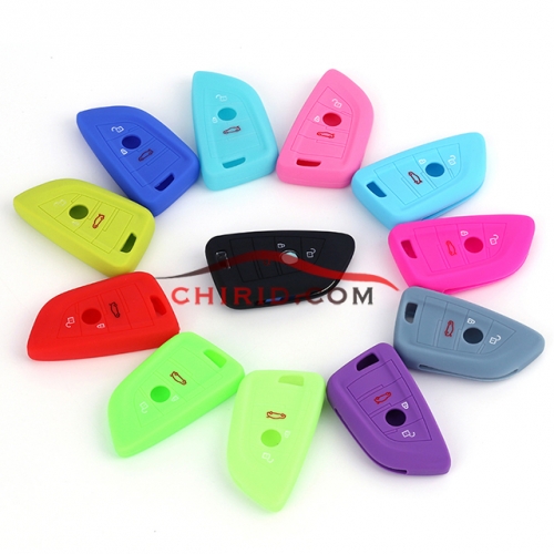 BMW 3  button silicon case (black,blue ,red. Please choose the color)